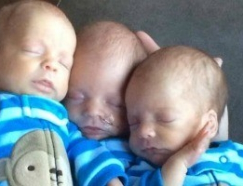 Un caz la un milion: s-au nascut tripleti identici!